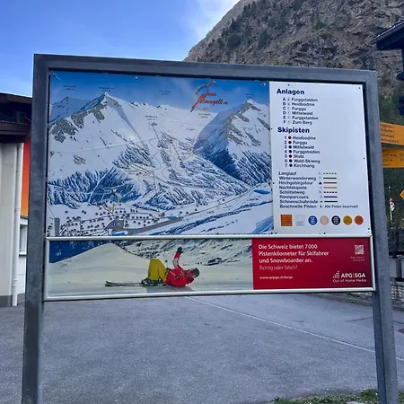 Bergsicht, Ski, 5 Min Seilbahn, Nahe Saas-fee アパート *